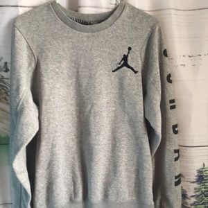 Jordan air flight classic fleece crew sweatshirt